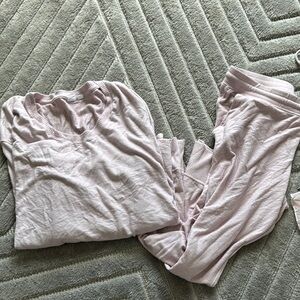 GAP Pink Satin Pajamas for Relaxed Comfort